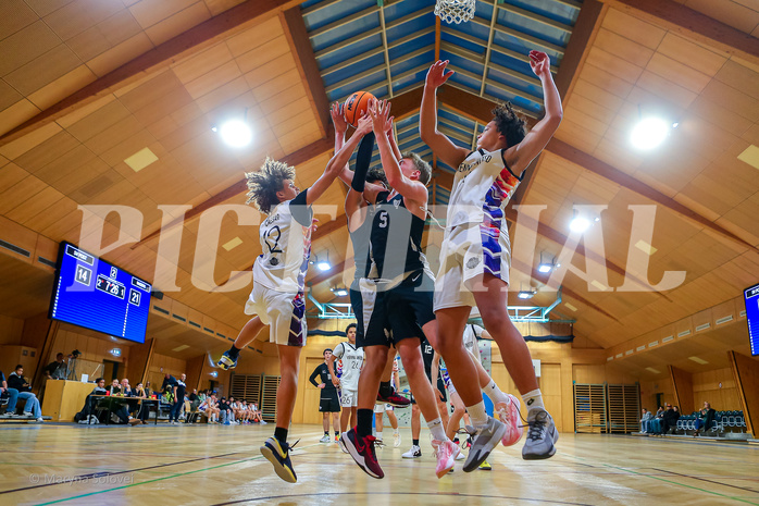 01.12.2024 Österreichischer Basketballverband 2024/25, SLMU16, Post SV Wien vs. Swarco Raiders