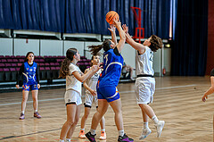 27.04.2025 Österreichischer Basketballverband 2024/25, SLWU16 VF Basket Flames UNION vs. DBB  Basketgirls Wels