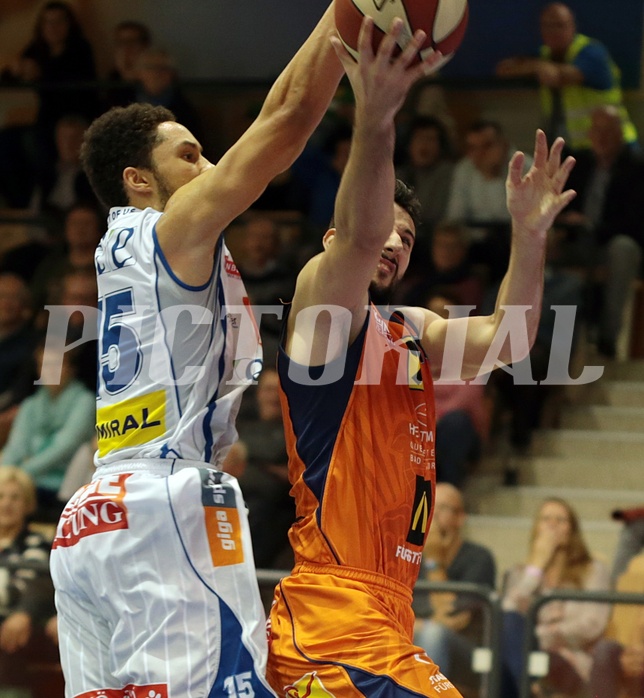 Basketball ABL 2016/17 Grunddurchgang 4.Runde Kapfenberg Bulls vs Fürstenfeld Panthers