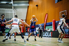 Basketball, Win2Day Superliga 2023/24, Grunddurchgang 7.Runde, Vienna Timberwolves, BBC Nord Dragonz, Lukas Hahn (25)