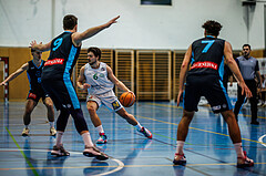 Basketball, Basketball Zweite Liga 2024/25, Grunddurchgang 13.Runde, UDW Alligators, Vienna Timberwolves, Ognjen Drljaca (6)