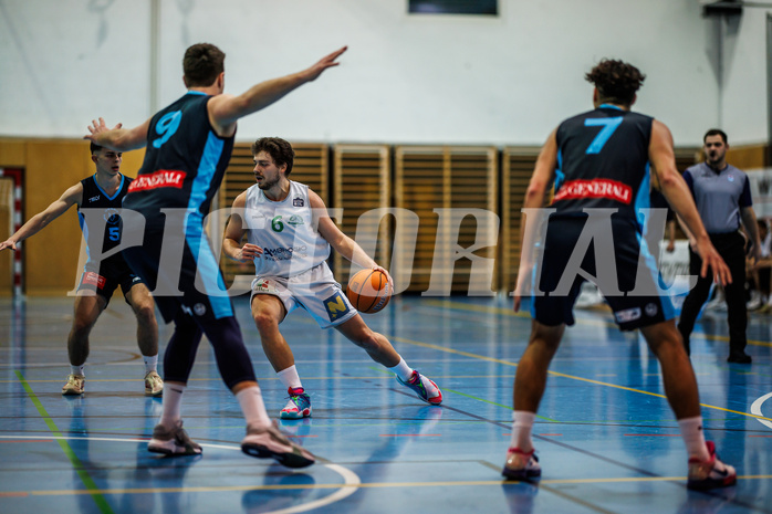 Basketball, Basketball Zweite Liga 2024/25, Grunddurchgang 13.Runde, UDW Alligators, Vienna Timberwolves, Ognjen Drljaca (6)