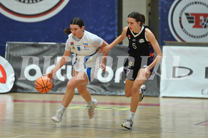 Basketball Damen Supercup 2024/25, 4.Runde, DBB Wels vs Vienna United,

