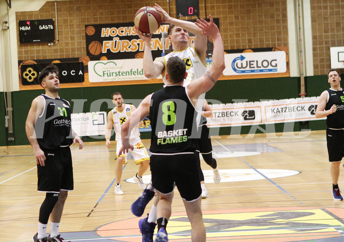 Basketball 2.Bundesliga 2020/21 Grunddurchgang 16.Runde  Fürstenfeld Panthers vs  Basket Flames 