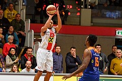 Basketball ABL 2017/18, Grunddurchgang 17.Runde Flyers Wels vs. F