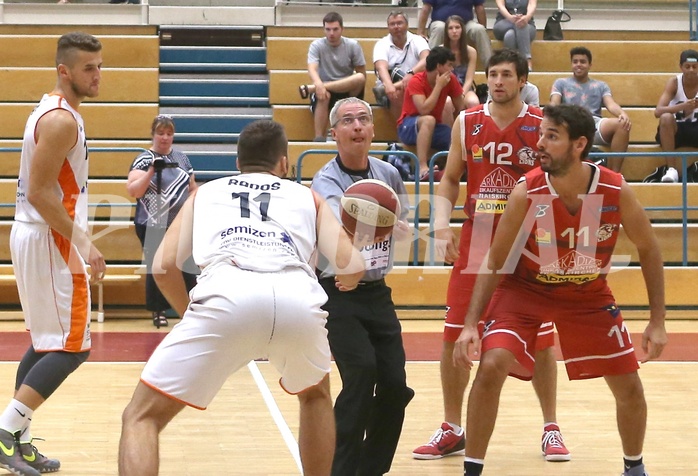 Basketball ABL 2015/16 Vorbereitung NÃ-CUP Finale BK Dukes Klosterneuburg vs. Traiskirchen Lions