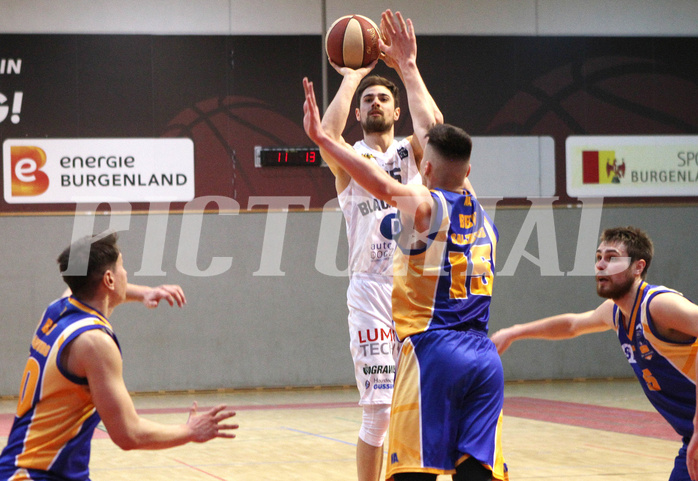 Basketball 2.Bundesliga 2020/21 Grunddurchgang 20.Runde  Jennersdorf Blackbirds vs BBU Salzburg