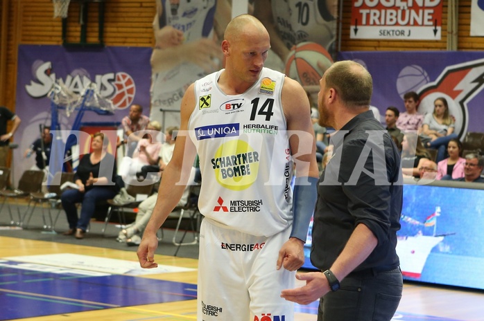 Basketball ABL 2017/18, Playoff VF Spiel 1 Gmunden Swans vs. Klosterneuburg Dukes