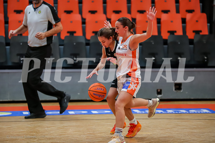 16.11.2024 Österreichischer Basketballverband 2024/25, SLWU16, Basket Duchess vs. Basket Flames UNION
