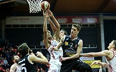 Basketball ABL 2016/17, Grunddurchgang 22.Runde BC Vienna vs. Traiskirchen Lions


