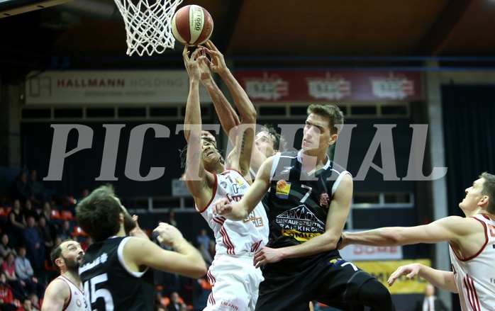 Basketball ABL 2016/17, Grunddurchgang 22.Runde BC Vienna vs. Traiskirchen Lions