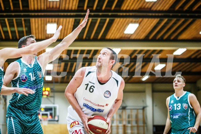 Basketball, 2.Bundesliga, Grunddurchgang 2.Runde, Mattersburg Rocks, KOS Celovec, Corey HALETT (16)