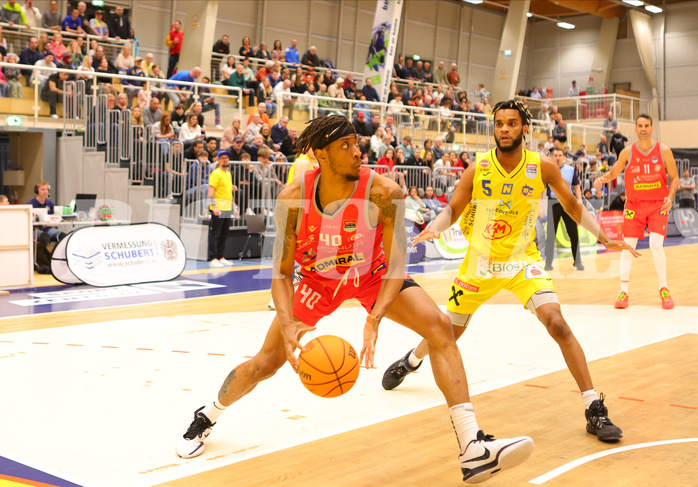 Basketball Superliga 2023/24, Playoff, Viertelfinale Spiel 2 SKN St. Pölten vs. Traiskirchen Lions