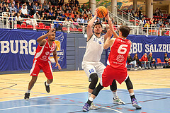 Basketball Zweite Liga 2023/24, Grunddurchgang 3.Runde BBU Salzburg vs. Upper Austrian Ballers


