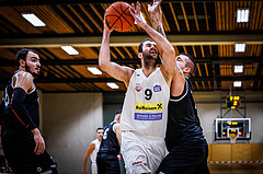 Basketball, Basketball Zweite Liga 2022/23, Grunddurchgang 1.Runde, Mattersburg Rocks, Basket Flames, Tobias Winkler (9)