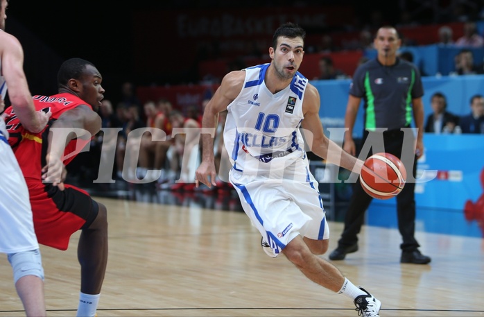 Basketball Eurobasket 2015  Team Greece vs. Team Belgium


