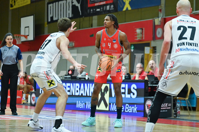 Basketball Superliga 2023/24, 1.Plazierungsrunde,
Flyers Wels vs. Traiskirchen Lions

