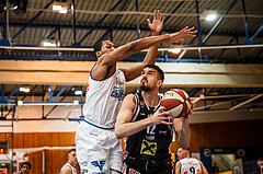 Basketball, Admiral Basketball Superliga 2019/20, Platzierungsrunde 5.Runde, Oberwart Gunners, Flyers Wels, Benjamin Blazevic (12)
