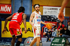 Basketball, win2day Basketball Superliga 2024/25, Grunddurchgang 8.Runde, SKN St. Pölten, Flyers Wels, Andrew Sims (32)