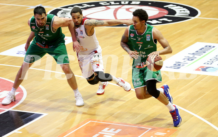 Basketball Superliga 20120/21, Viertelfinale Spiel 4 BC Vienna vs. Kpafenberg Bulls


