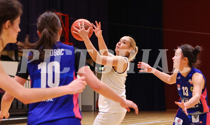 Basketball Damen Superliga 2022/23, Grunddurchgang 9.Runde Basket Flames vs. UBSC Graz


