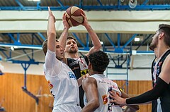 Basketball, ABL 2017/18, Grunddurchgang 21.Runde, Oberwart Gunners, WBC Wels, Davor Lamesic (7)