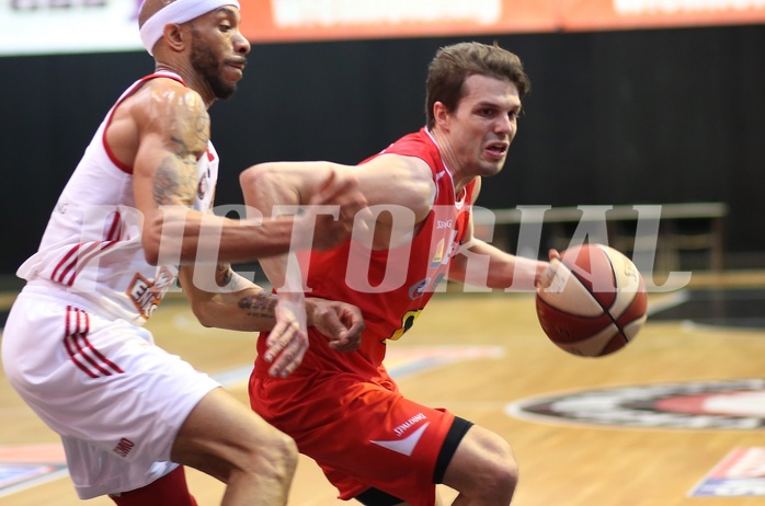 Basketball ABL 2016/17, Playoff VF Spiel 1 BC Vienna vs. WBC Wels


