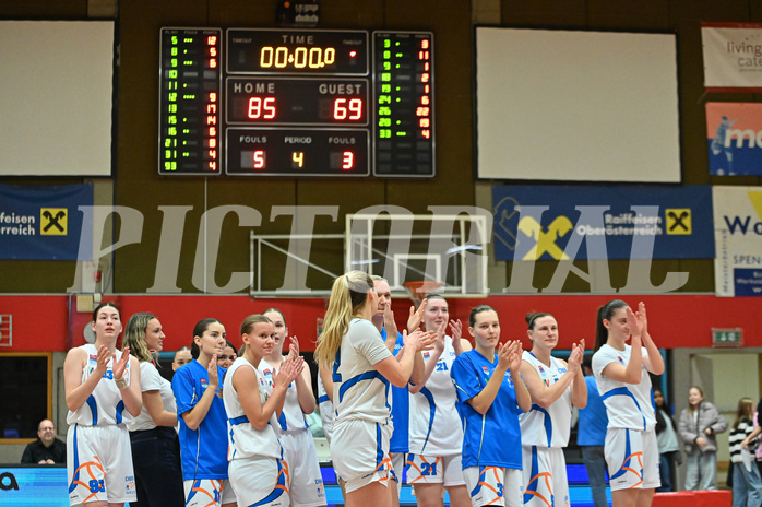 Basketball Superliga 2024/25, Grunddurchgang 9.Runde, DBB Wels vs Vienna United,

