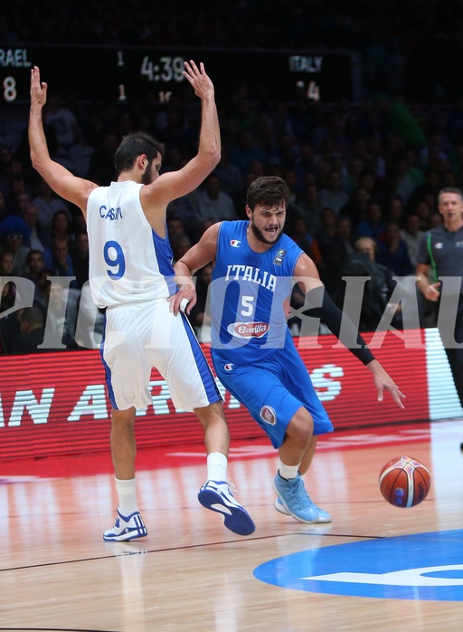 Basketball Eurobasket 2015  Team Israel vs. Team Italy


