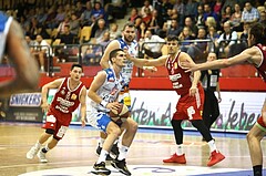 Basketball ABL 2017/18, Playoff HF Spiel 2 Kapfenberg Bulls vs. BC Vienna


