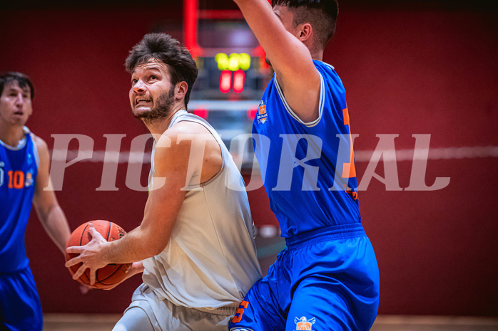 Basketball 2.Bundesliga 2021/22, Grunddurchgang 10.Runde Basket Flames vs. BBU Salzburg
