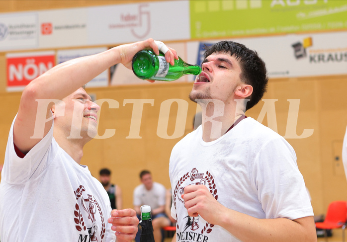 Basketball Zweite Liga 2023/24, Playoff, Finale Spiel 3 Mistelbach Mustangs vs. Union Deutsch Wagram


