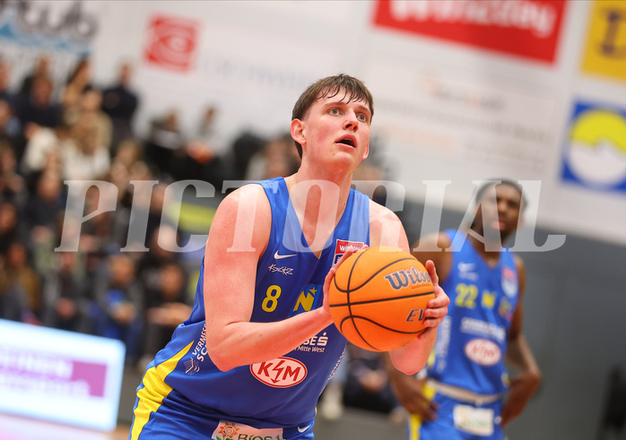 Basketball Superliga 2024/25, Grunddurchgang 18.Runde Klosterneuburg Dukes vs. SKN St. Pölten