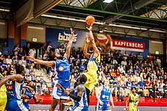 Basketball, win2day Basketball Superliga 2023/24, Finale Spiel 3, UBSC Graz, Oberwart Gunners, Jeremy Smith (4)