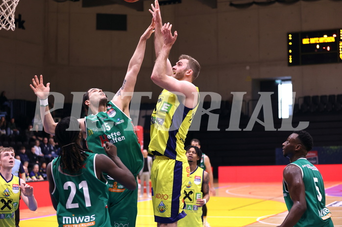 26.03.2023, Graz, Raiffeisen Sportpark Graz, Basketball Superliga 2022/23,5. Qualifikationsrunde, UBSC Raiffeisen Graz vs. Kapfenberg Bulls 26.03.2023, Graz, Raiffeisen Sportpark Graz, Basketball Superliga 2022/23,5. Qualifikationsrunde, UBSC Raiffeisen Graz vs. Kapfenberg Bulls