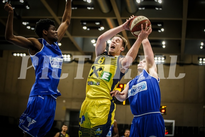 Basketball, ABL 2018/19, Grunddurchgang 36.Runde, UBSC Graz, Oberwart Gunners, Anton Maresch (8)