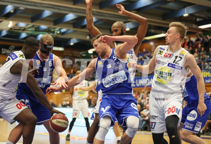 Basketball ABL 2018/19, Grunddurchgang 8.Runde Gmunden Swans vs. Oberwart Gunners


