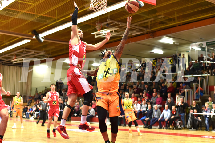 Basketball Superliga 2019/20, Grunddurchgang 17. Runde Flyers Wels vs. UBSC Graz



