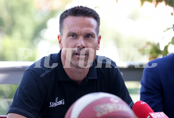 Basketball ÖBV 2019, Pressekonferenz  vs. 


