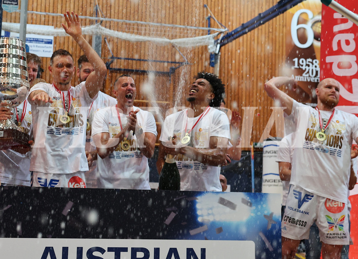 Basketball Superliga 2024/25, Playoffs, Finale Spiel 3 Oberwart Gunners vs. BBC Nord Dragonz


