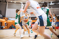 Basketball, Win2Day Basketball Damen Superliga 2022/23, Grunddurchgang 6.Runde, Vienna D.C. Timberwolves, UBI Holding Graz, Valentina Mraulak (5)