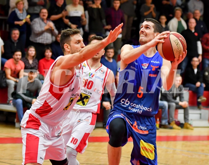 Basketball ABL 2018/19 Grunddurchgang 22. Runde Flyers Wels vs Bulls Kapfenberg