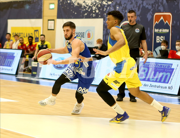 Basketball Superliga 20120/21, 7. Plazierungsrunde SKN St.Pölten vs. Gmunden Swans