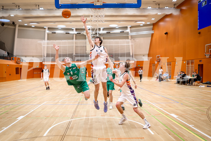 22.03.2025 Österreichischer Basketballverband 2024/25, SLMU19, Vienna United vs. Kapfenberg Bulls 