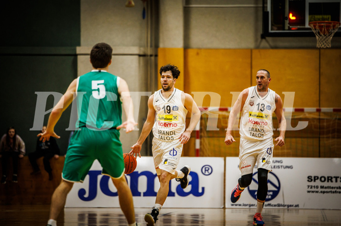 Basketball, Basketball Zweite Liga 2022/23, Grunddurchgang 12.Runde, Mattersburg Rocks, KOS Celovec, Paul Radakovics (19)