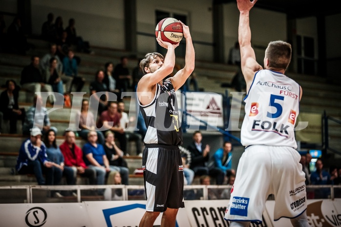 Basketball, ABL 2018/19, Grunddurchgang 1.Runde, Oberwart Gunners, Flyers Wels, Thomas Csebits (4)