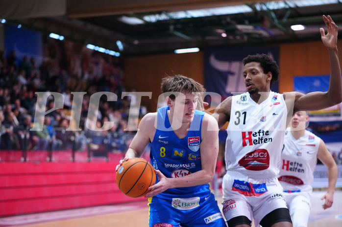 Win2day Basketball Superliga 2024/25, 8. Qualifikationsrunde, Kapfenberg vs. St.Pölten


