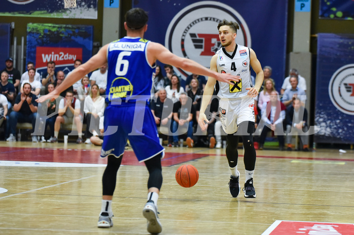 Basketball Superliga 2021/22, Viertelfinale Spiel 4, Flyers Wels vs Swans Gmunden