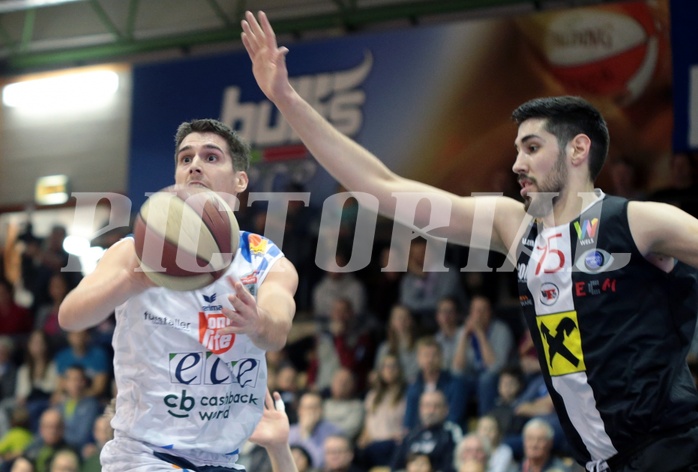 04.01.2018 Basletball ABL 2017/18 Grunddurchgang 16.Runde Kapfenberg Bulls vs Flyers Wels