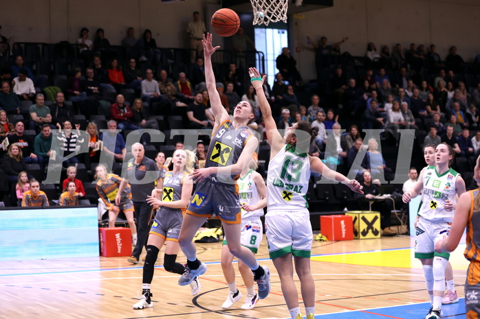 26.03.2023, Graz, Raiffeisen Sportpark, Basketball Damen Superliga 2022/23, Playoff, Finale, UBI Graz vs. BK Raiffeisen Duchess Klosterneuburg ,  